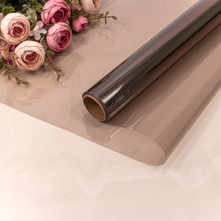 Плёнка 0,57*10м 240г прозрачная 45мкм Коричневый 1/30 Арт: 1663/16