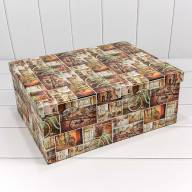 Коробки Прямоугольные Набор 1/15 42,5*33*17,6 "Ретровелосипеды" 1/2 Арт: 721902/1142 - Коробки Прямоугольные Набор 1/15 42,5*33*17,6 "Ретровелосипеды" 1/2 Арт: 721902/1142