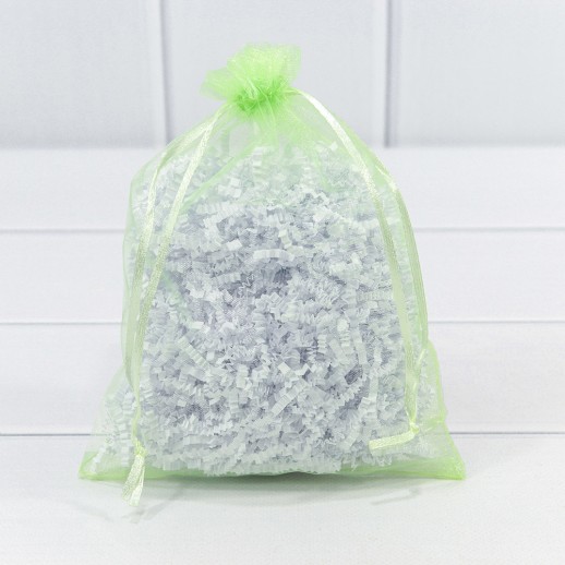 Мешочки из органзы 14*20 Салатовый 1/100 1/3000 Арт: 000801-4G