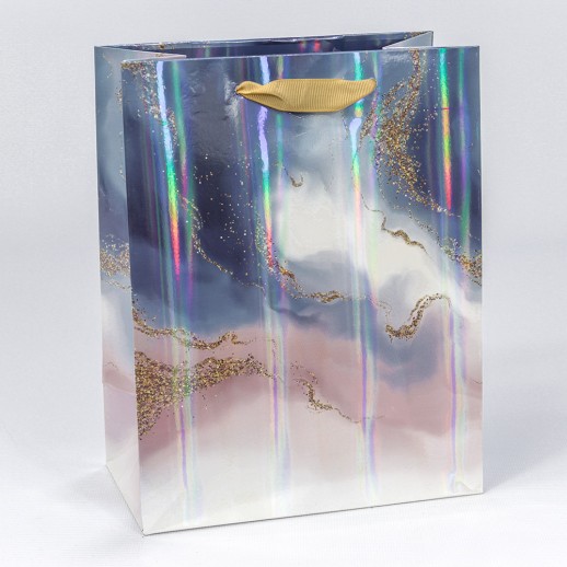 Пакет подарочный "Мрамор" (микс 442) 18*23*10 210г 1/20 1/480 Арт: 300442E