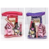 Косметичка ПВХ 19*15*6 прозрачная 1/12 1/480 Арт: 0002002