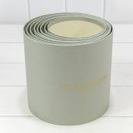 Коробки Цилиндр Набор 1/8 19,5*19 без крышки "The Rosemadam" Зеленовато-серый 1/6 Арт: 720835/4183 - Коробки Цилиндр Набор 1/8 19,5*19 без крышки "The Rosemadam" Зеленовато-серый 1/6 Арт: 720835/4183