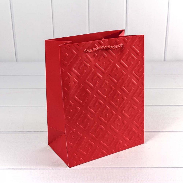 Пакет подарочный "Fashion" Красный 18*23*10 1/20 1/360 Арт: 300392E/7