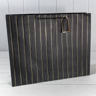 Пакет подарочный с тиснением "Полосы" (микс) 50*40*15 210г 1/20 1/80 Арт: 000490T - Пакет подарочный с тиснением "Полосы" (микс) 50*40*15 210г 1/20 1/80 Арт: 000490T