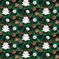 Бумага в листах 70*100 ±5% (10 шт.) 80г "С Новым годом"-132 1/24 Арт: 000402/132