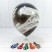 Шарики воздушные из латекса "Мрамор" 12"/30см (100 шт.) 2,8г (микс) 1/60 Арт: 20100